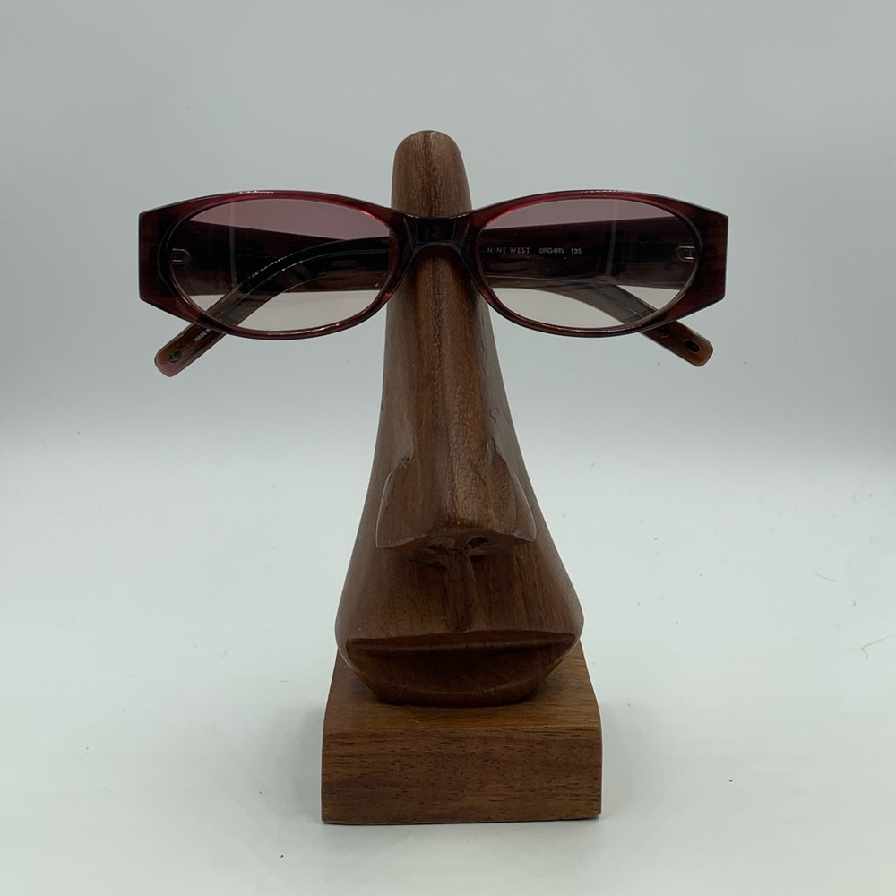 Nine West Cruise Burgundy Oval Sunglasses Frames